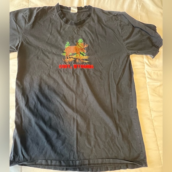 Cody Wyoming cotton tee Mens - Picture 1 of 2